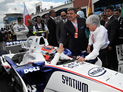 Cumhurbaşkanı Gül Formula 1`de